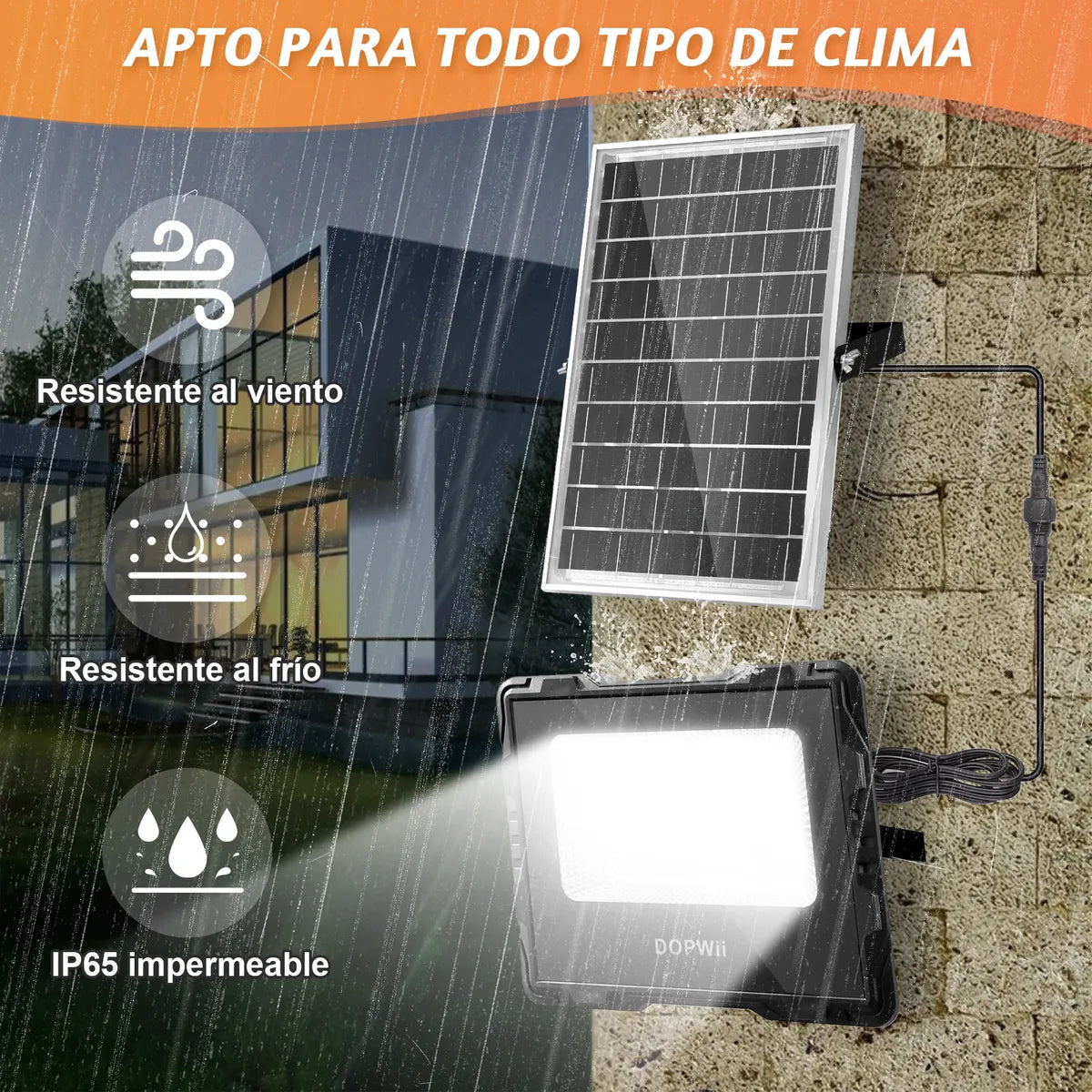 Dopwii 2pzs Reflector Solar Exterior Ling1 10000mah