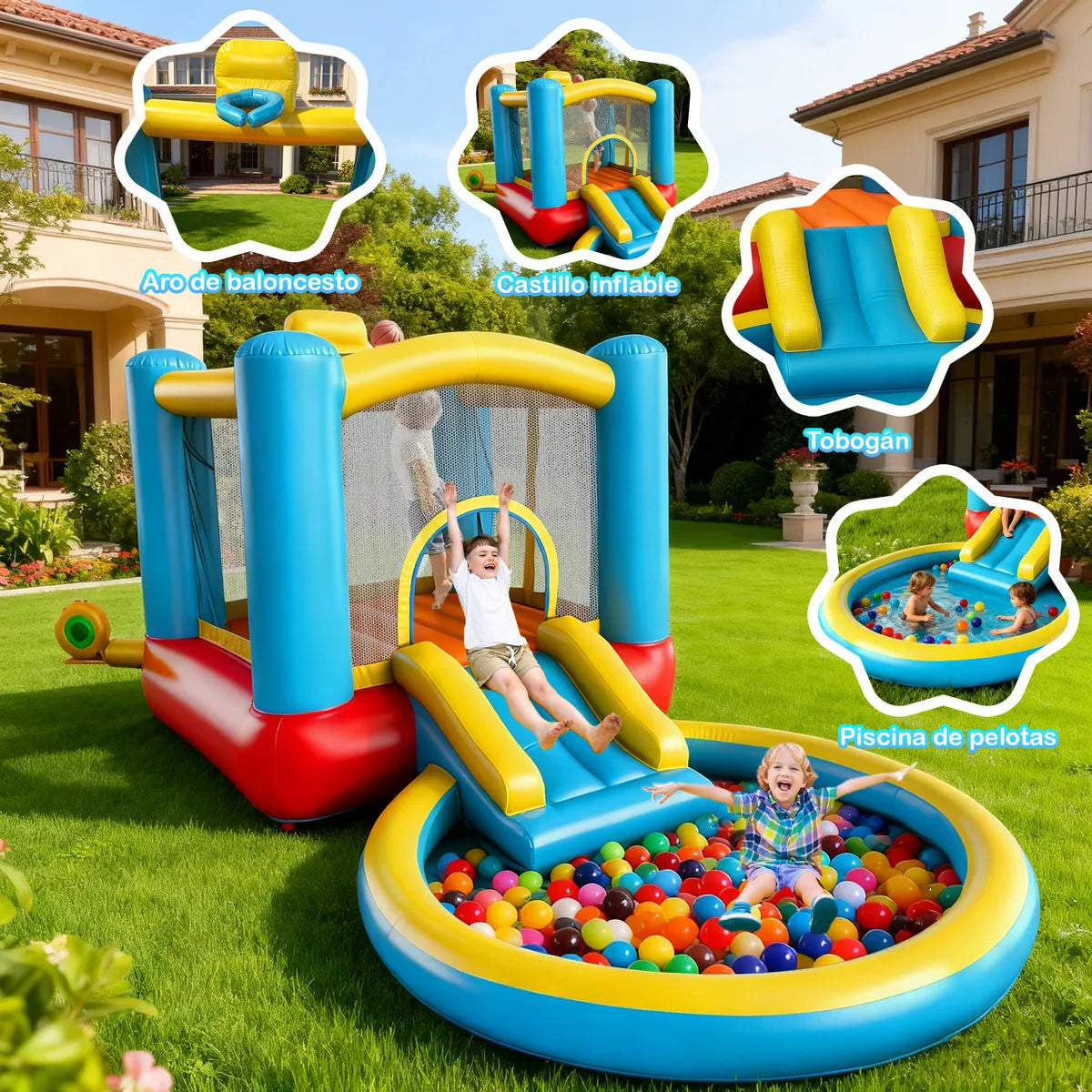 Trampolines Infantiles, Inflables Brincolines Regalo Navidad