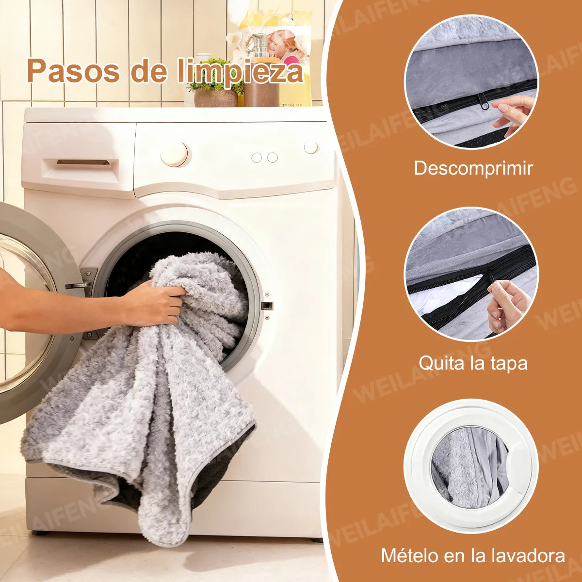Cama Para Perro Resistente Perros Medianos A Grandes 90*60cm