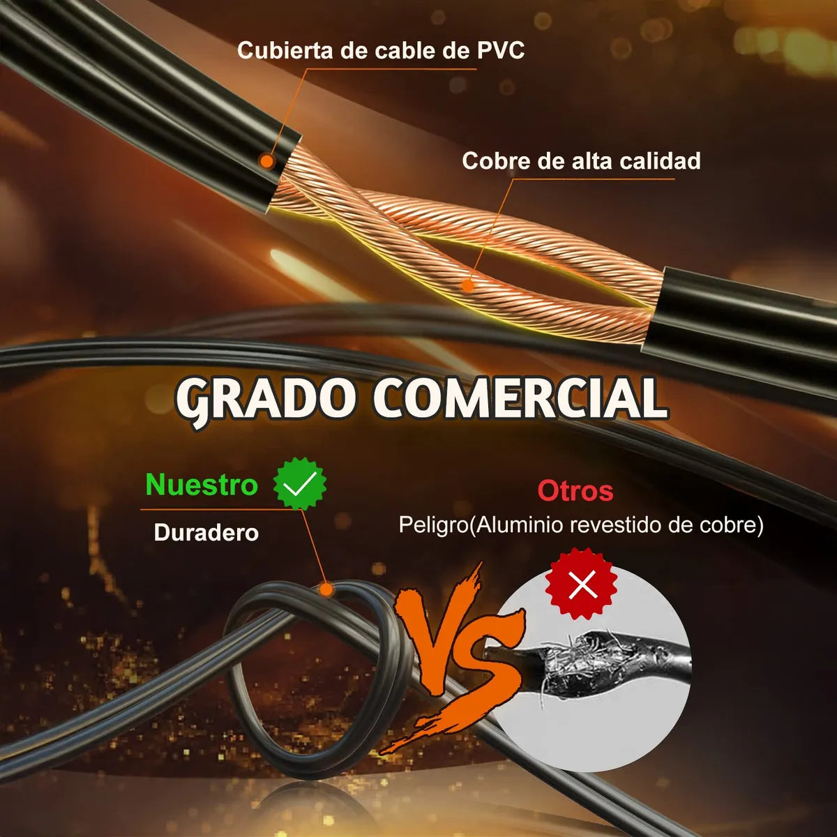 Dopwii Guirnalda De Luces Exterior 15m 15+1 Focos Led S14
