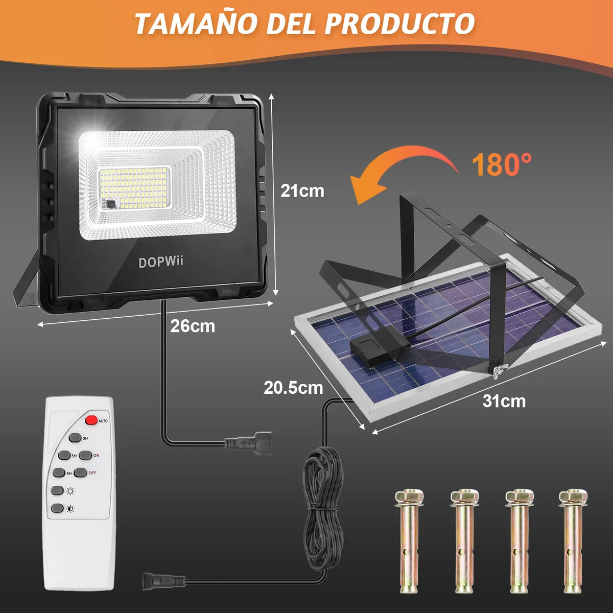 Dopwii 2pzs Reflector Solar Exterior Ling1 10000mah