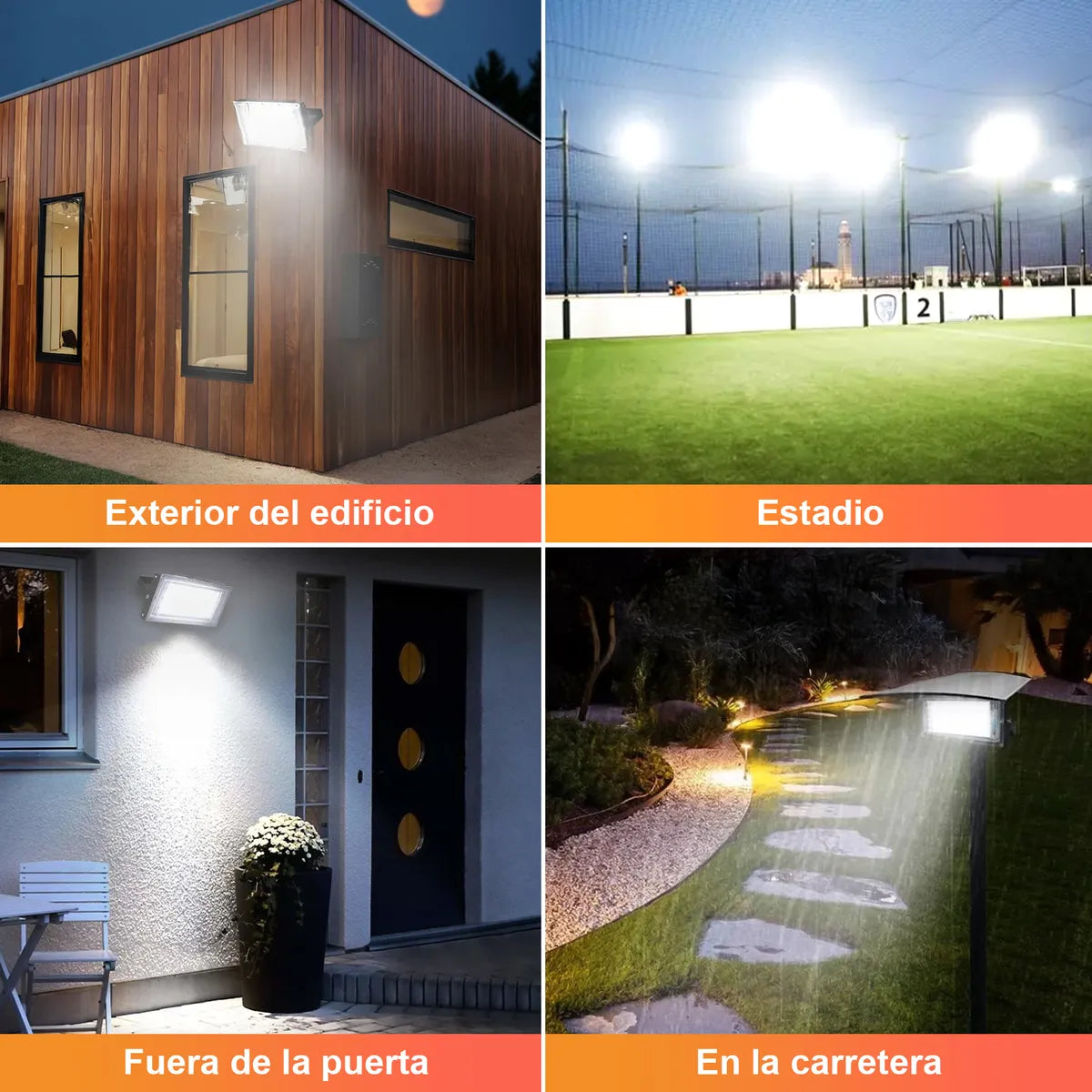 Dopwii® 5pz Reflector Led 50w Lampara Led Exterior Ip65