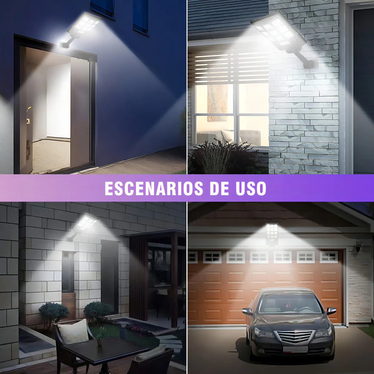 Dopwii® Lampara Solar Exteriores Lámpara Exterior Lámparas Led Solares Exterior Luces Solares Exterior Lamparas Solares Luces Solareso