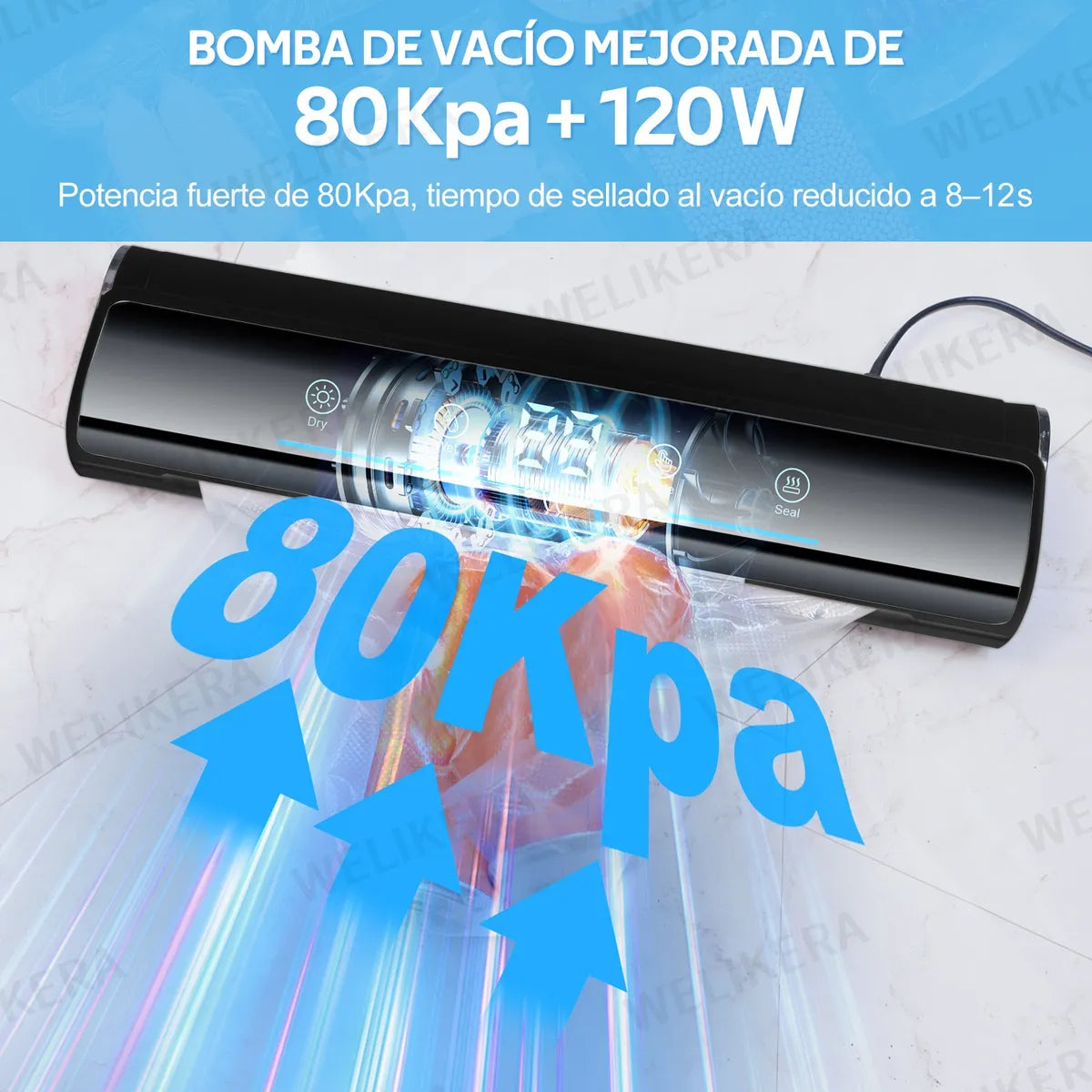 Multifuncional Maquina Envasadora Al Vacio Esterilización Uv