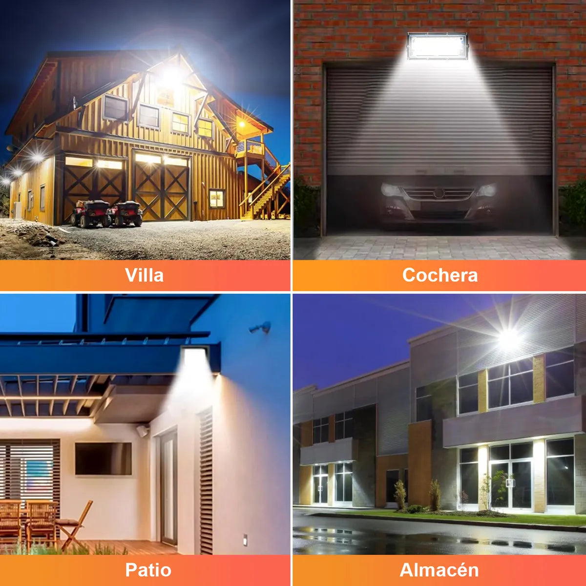 Dopwii® 5pz Reflector Led 50w Lampara Led Exterior Ip65