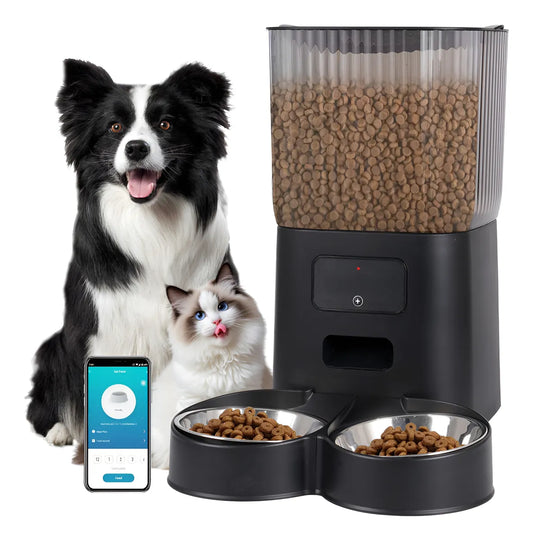 Comedero Dispensador De Comida Alimentador Para Perros Wifi