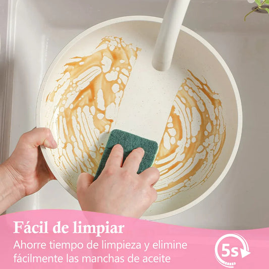 Bateria De Cocina Juego De Sarten Con Mango Desmontable 15pc