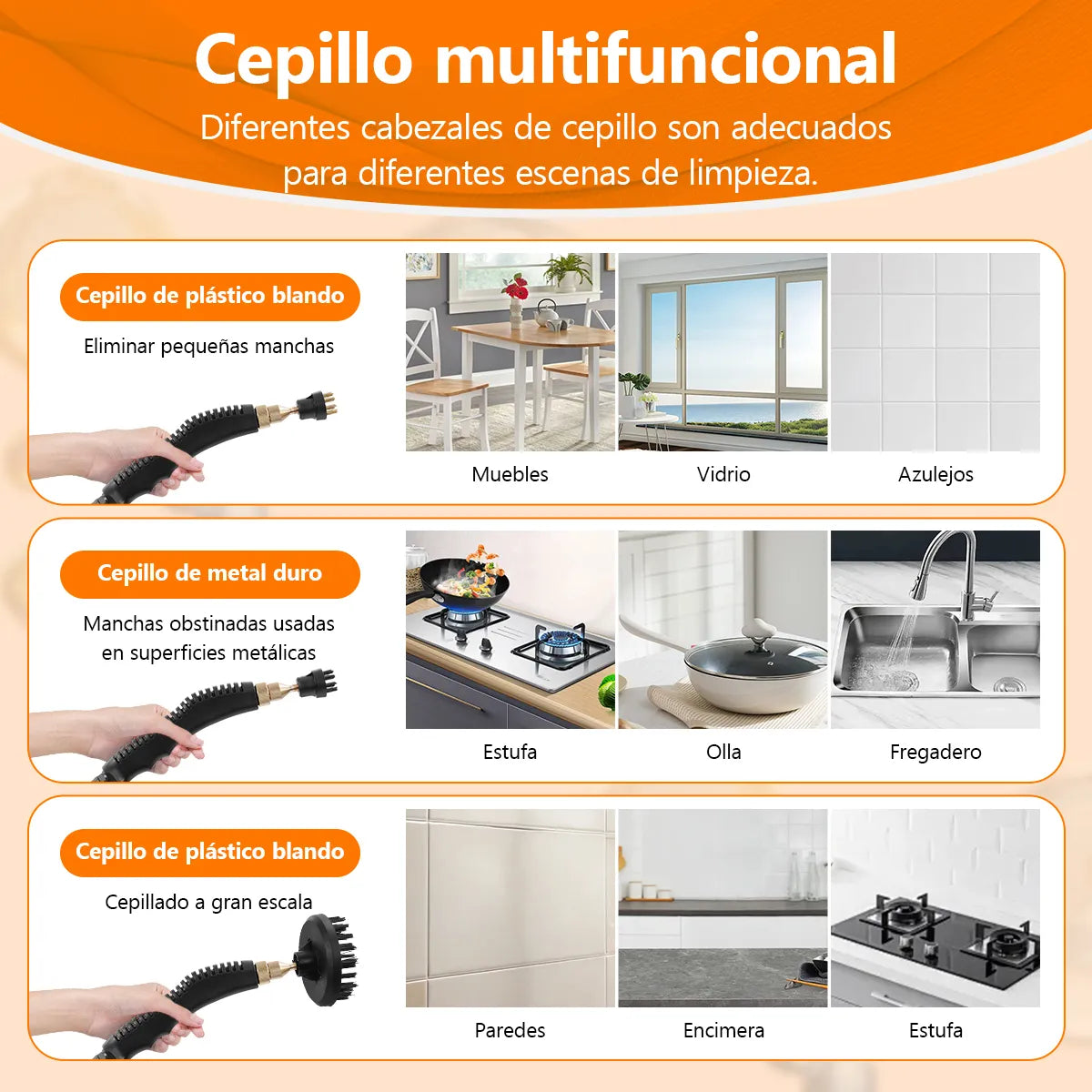 Yudsku® Vapor Cleaner Presurized De 3800w De Alta Temperatura, Vapor Machine For Limpiation, Portable Limpiator Pistola, Apto Para La Limpieza De Cocinas, Baños, Suelos Y Coches