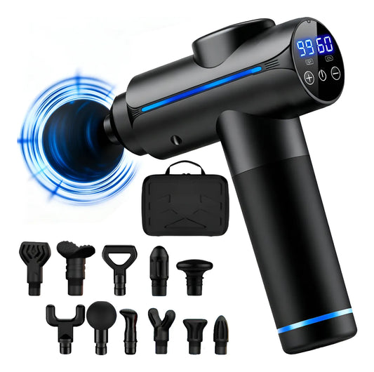 Masajeador Eléctico,pistola Masajeadora Para Cuello Pies