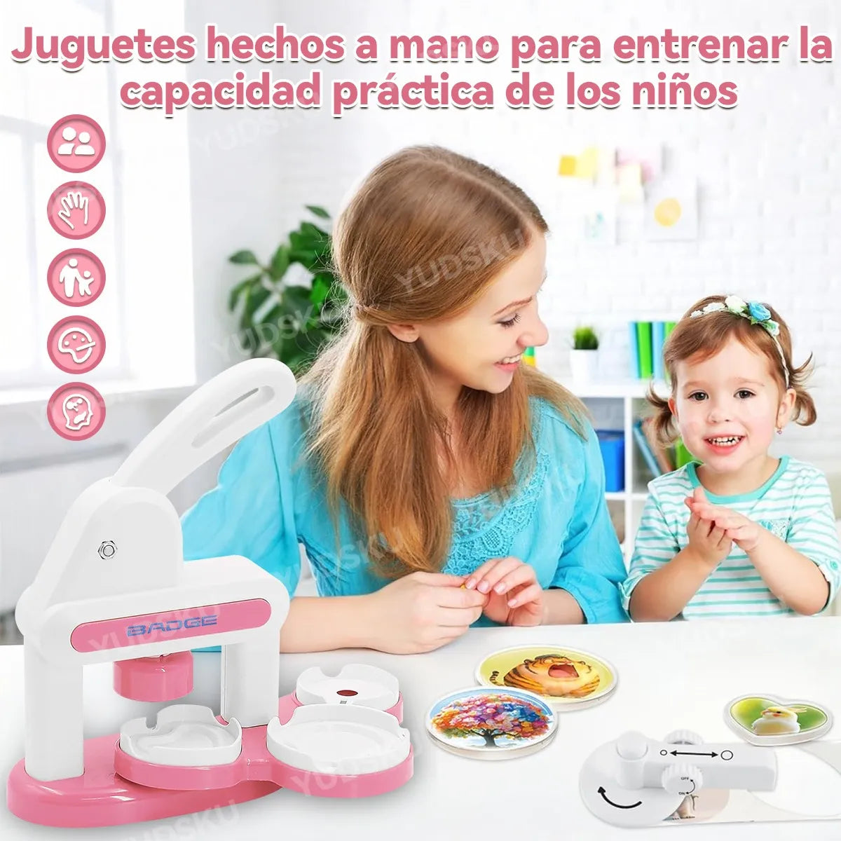 Maquina Para Hacer Pines, 3 Modelos De Insignias, Diy Pins