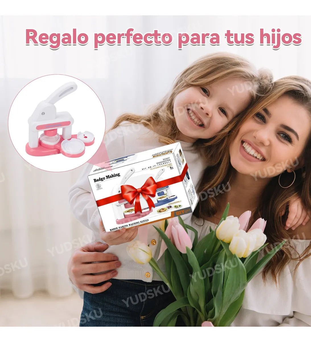 Maquina Para Hacer Pines, 3 Modelos De Insignias, Diy Pins