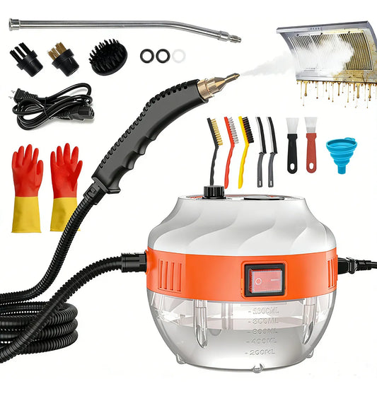 Yudsku® Vapor Cleaner Presurized De 3800w De Alta Temperatura, Vapor Machine For Limpiation, Portable Limpiator Pistola, Apto Para La Limpieza De Cocinas, Baños, Suelos Y Coches