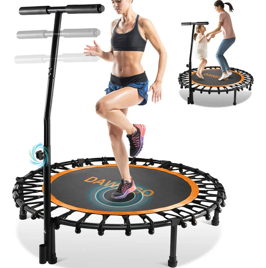 Rowide® Trampolín Fitness Ejercicio Jumping Aerobicos